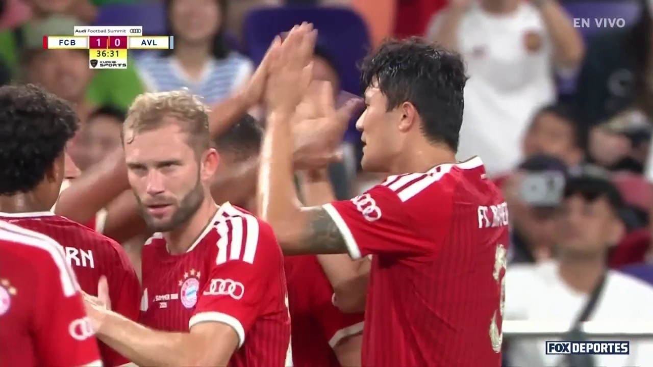 🥳 GOL DE KIM MIN-JAE | Bayern Munich 1-0 Aston Villa | Amistoso 2026