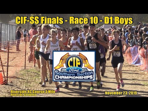 2019 XC - CIF-ss FINALS - 10 (Div 1 Boys)