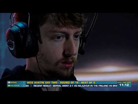 SC2 Serral vs Kelazhur TvZ   Round of 16   WCS Austin 2018   StarCraft II - Starcraft 2
