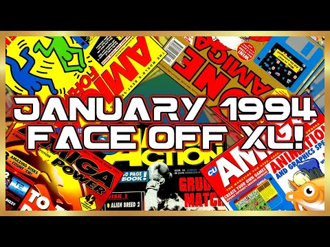 Cover Disk Face Off XL : January 1994 | Amiga Format, Amiga Power, CU Amiga, One Amiga, Amiga Action
