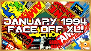 Cover Disk Face Off XL : January 1994 | Amiga Format, Amiga Power, CU Amiga, One Amiga, Amiga Action