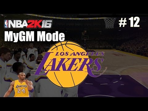 NBA 2K16 Lakers MyGm - Bucks Games goes to OT! - Ep.12