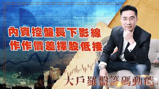 內資控盤長下影線 作作價差擇股低接 (圖)
