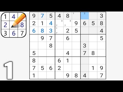 Sudoku - Classic Puzzle Game - Gameplay Walkthrough Part 1 All Levels 1-5 (Android & iOS) - YouTube