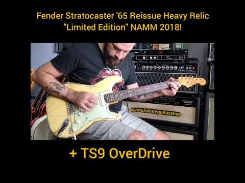 Ceriatone SSS + Fender Stratocaster 65 Reissue NAMM 2018