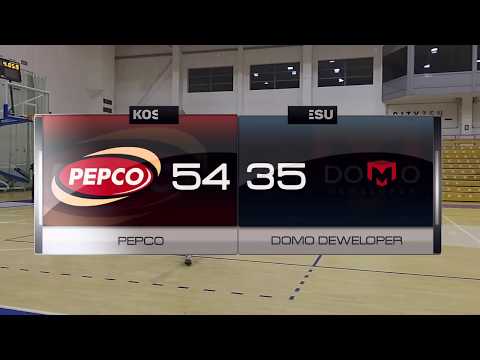 Pepco vs DOMO Deweloper - XI kolejka - I Liga Poznań - Koszykarska Liga Biznesu