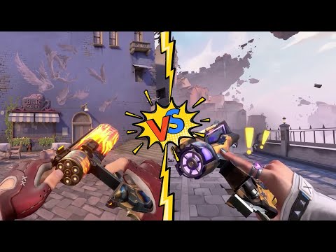 Neo Frontier Sheriff VS Bubblegum Deathwish Sheriff | VALORANT Best Sheriff Skins