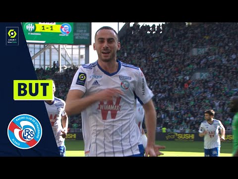 But Lucas PERRIN (30' - RCSA) AS SAINT-ÉTIENNE - RC STRASBOURG ALSACE (2-2) 21/22