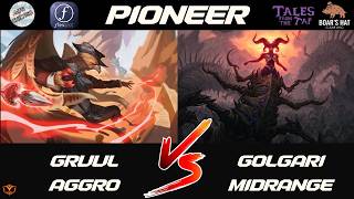 Gruul Aggro VS Golgari Midrange [MTG Pioneer]