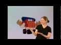 Sesame Street Typewriter Guy Hand ASL Sesame Street Sign Language