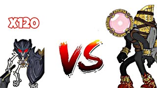 Stick war : Saga X120 Juggerknights vs Final level Insane ♨️ Who is win #stickwar #stickwarsaga 