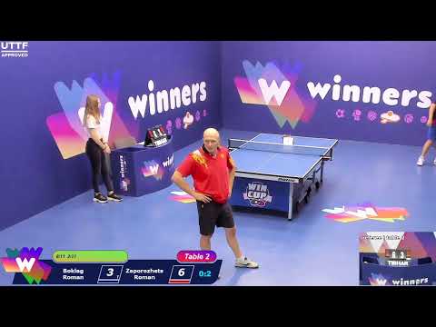 WINners CUP table 2  14.09  Boklag Roman - Zaporozhets Roman 17:00