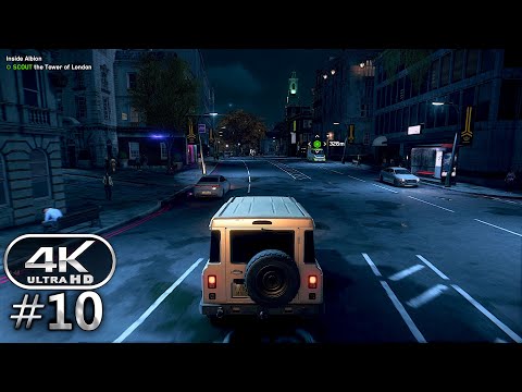 Watch Dogs Legion Gameplay Walkthrough Part 10 - PC 4K 60FPS No Commentary