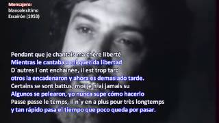 Georges Moustaki traducido - Il est trop tard