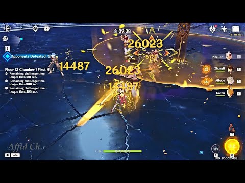 How strong Noelle mono geo team in Spiral Abyss? part 1