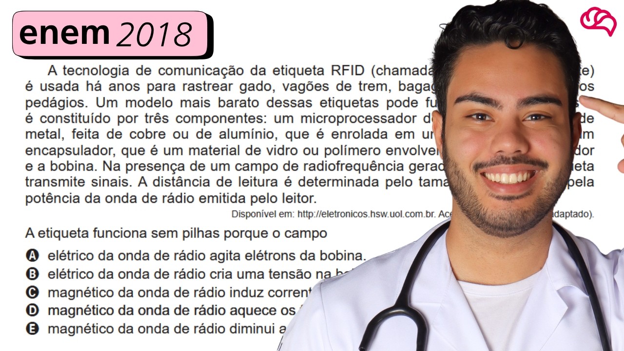 Resolução em Vídeo — Questão 97 ENEM 2018