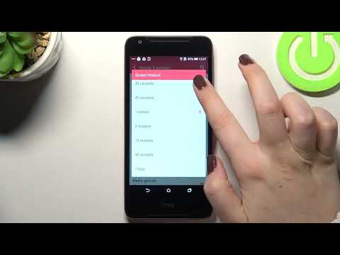How to change screen timeout in HTC Desire 628 | HTC Desire 628 – screen timeout