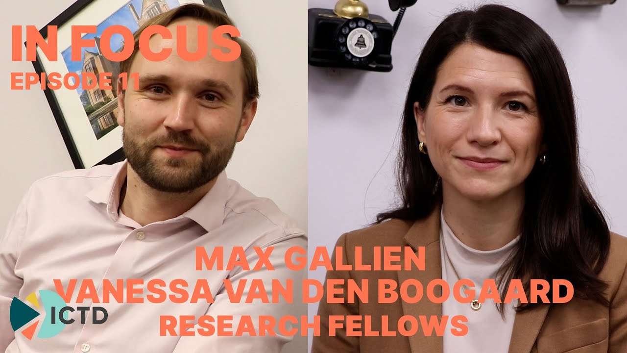 IN FOCUS with Max Gallien and Vanessa van den Boogaard: informality and tax