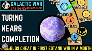 Cheating Bugs Celebrate Win in Estanu  - Galactic War Update Day 84-85(2024/05/01-02)