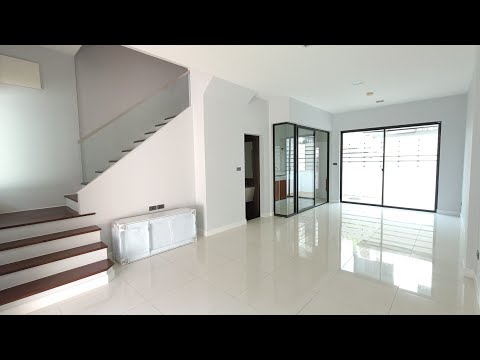 3-story townhome for rent, The Terrace Village, Soi Ramintra 65. Entrance to the Pink Line MRT alley Ramindra Station Km. 6 (entirely renovated, like getting a new house) – รูปที่ 2
