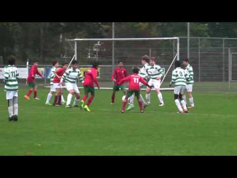 FCP JO13 vs  Amstelveen JO13 3 15 oct 2016