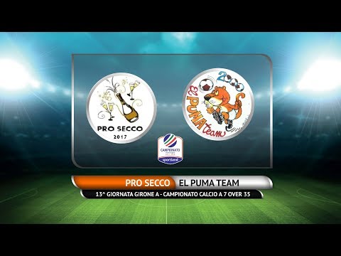 CAMPIONATO C7 OVER 35 - Pro Secco vs El Puma Team