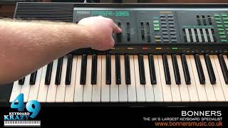 Video thumbnail for Yamaha PSR-36 Keyboard - Tutorial by KeyboardKrazy49