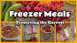 5 Easy Freezer Meals From Our Pepper Harvest!