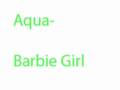Aqua- Barbie Girl (man version) 
