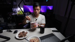 i ate dinner and watched anime with you