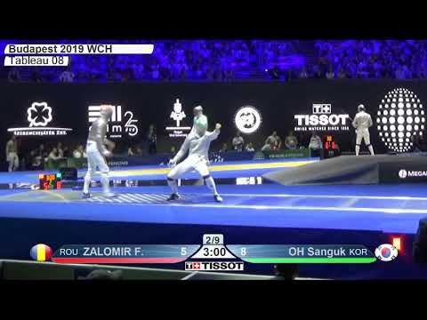 Budapest 2019 MS Team T08 01 ROU vs KOR