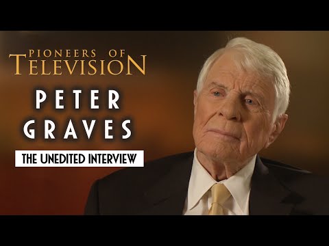 Peter Graves | The Complete "Pioneers of Television" Interview