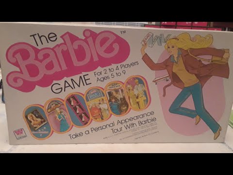 1980s Barbie Board Game