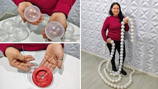 Aprenda o SEGREDO do Cordão de Pérolas Gigante que Está em Alta nas Decorações Colar