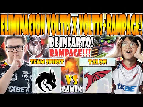 TEAM SPIRIT VS TALON BO3[GAME 2]ELIMINACION-YATORO, COLLAPSE VS MIKOTO-FISSURE PLAYGROUND #1- DOTA 2