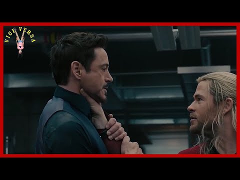 Tony Stark - We'll Lose - Argument | Avengers  Age of Ultron 2015 | VICE VERSA | 4K