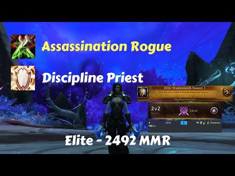 Assassination Rogue PvP | Shadowlands S1 | Assassination Elite, and ... rank 4 Assa Rogue world ?!