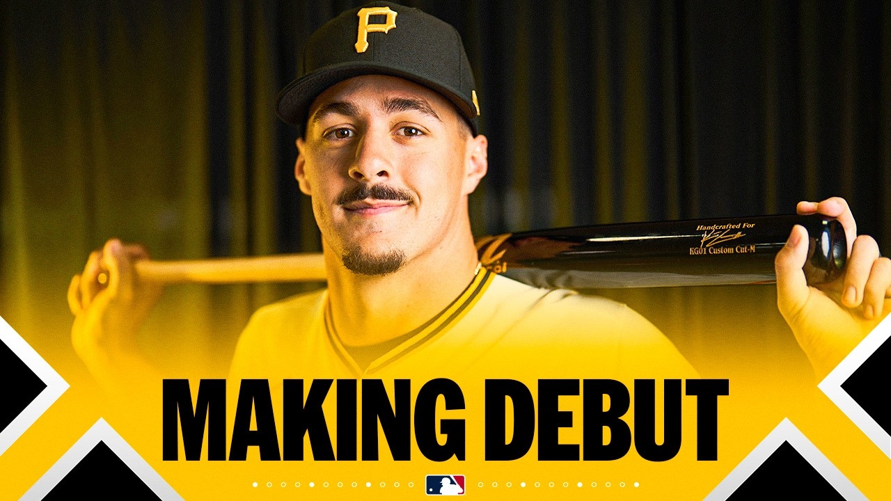 REACTION: Konnor Griffin is expected to debut with the Pirates ahead of their home opener Friday!