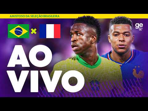 ao vivo brasil e frança amistoso