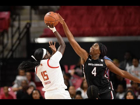 Gamecock Women's Basketball - Full Game #2 vs. Maryland 11/10/19. 2019-2020 Season. (HD)