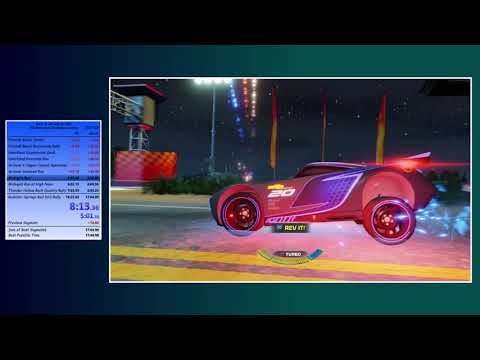 [FWR] Cars 3: DTW - All Best Lap Challenge Levels in 18:23.35