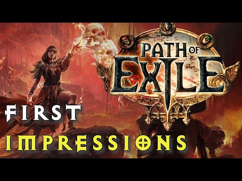 Diablo Player Tries Path of Exile for the First Time - Initial Impressions