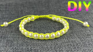 DIY Your Beaded Bracelet Tutorial | How to Make Bracelet with Beads | Easy Bead Jewelry Making Ideas