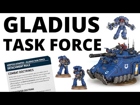 Space Marine Launch Detachment Rules - Gladius Task Force Details Teased!