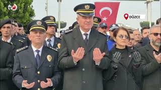 Düzcede 18 Mart’ta Şehitler Dualarla Anıldı