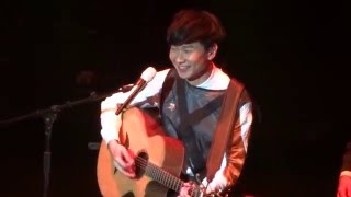 160221 JJ Lin - 小酒窩 Dimples @ Shrine Auditorium in LA- By Your Side