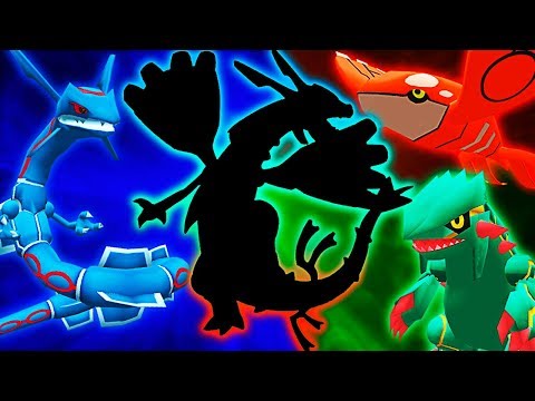 FUSÃO DE 3 LENDÁRIOS (Rayquaza, Groudon & Kyogre) - Ponte Pokemon