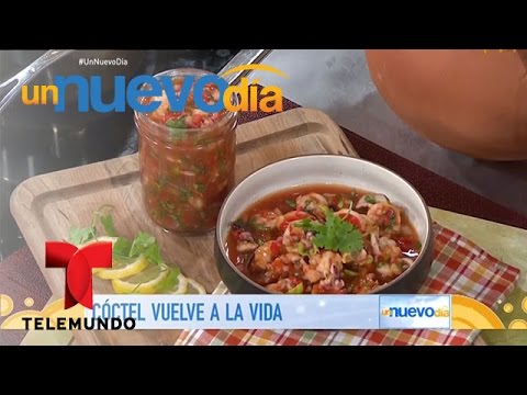 Recetas de cocina: Aprende cómo hacer “Vuelve a la vida” | Un Nuevo Día | Telemundo