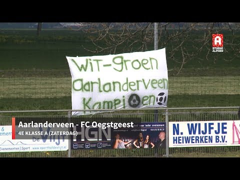 Samenvatting Aarlanderveen - FC Oegstgeest (zaterdag 13 april)