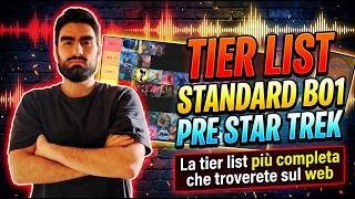 TIER LIST STANDARD BO1 Pre Star Trek  #mtgarena #magic #mtgita #magicthegatherin